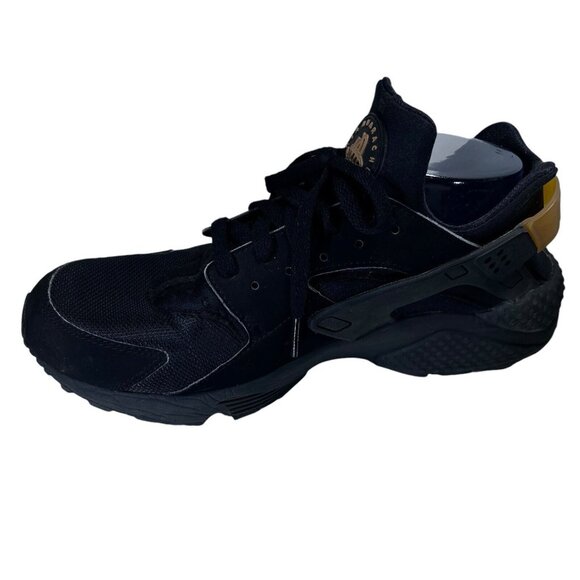 Nike Air Huarache Shoes Mens Size 10.5 Black Running Sneakers 318429-025 - Picture 13 of 16
